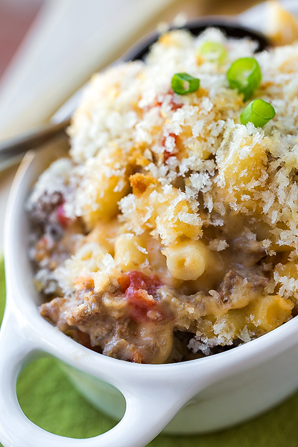 Cheeseburger Macaroni | thecozyapron.com