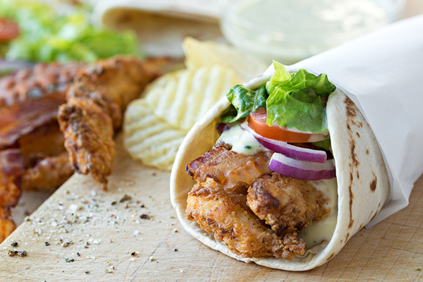 Crispy Chicken Wrap