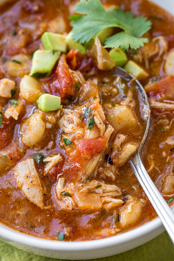 Mexican Chicken Soup | thecozyapron.com