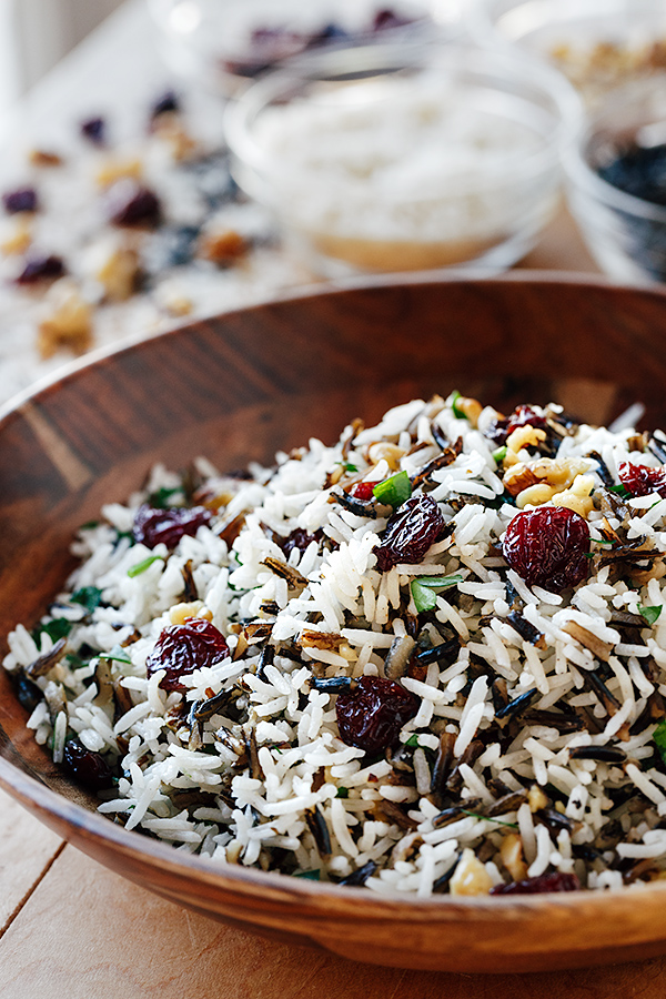 Holiday Wild Rice Pilaf | thecozyapron.com