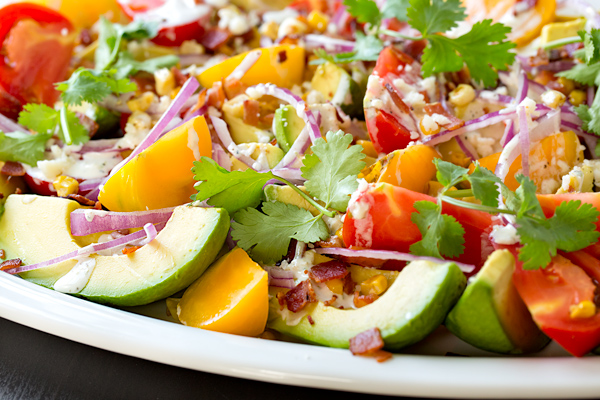 Avocado Salad with Zesty Lime Dressing