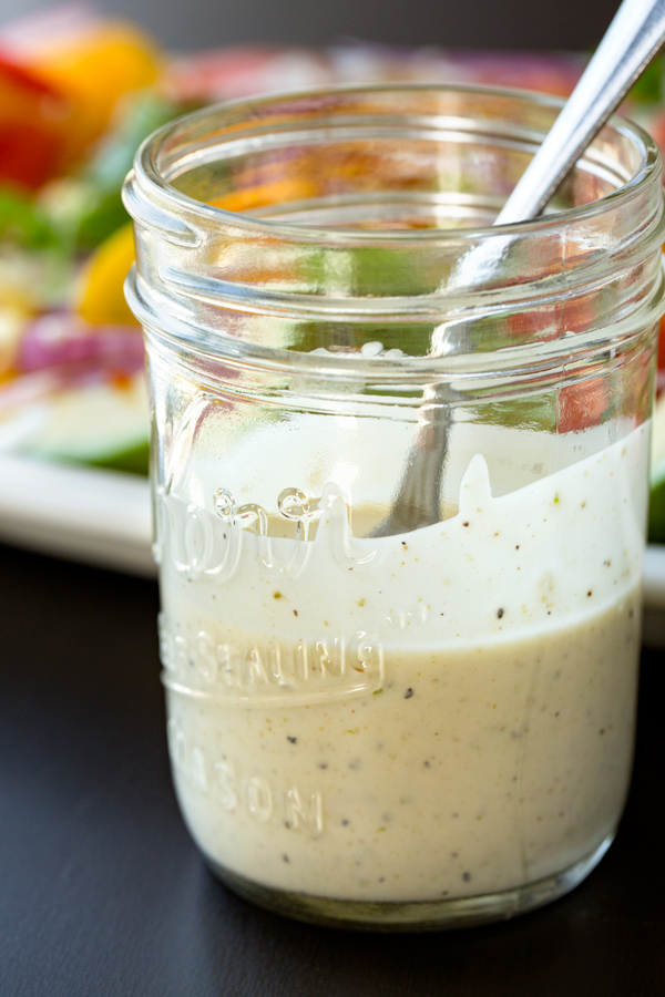 Zesty Lime Dressing | thecozyapron.com