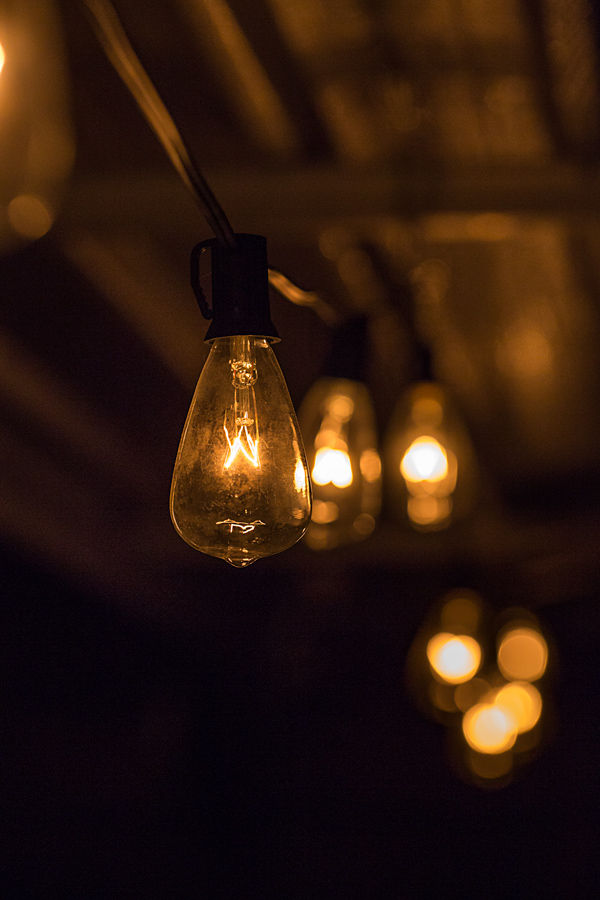 Edison Lights | thecozyapron.com