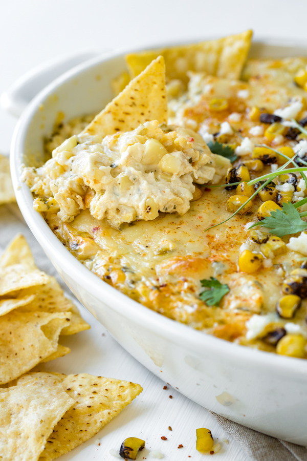Mexican Corn Dip | thecozyapron.com