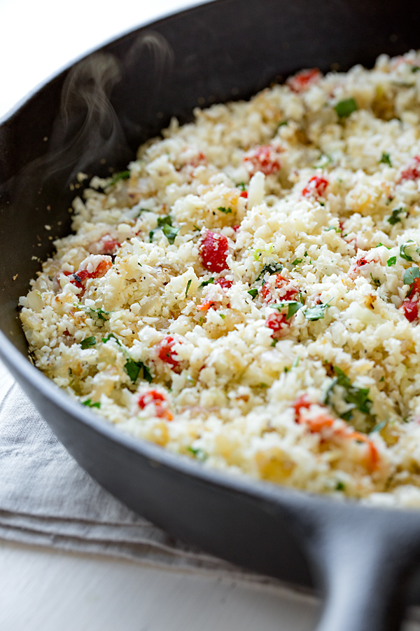 Cauliflower Rice | thecozyapron.com