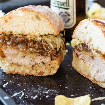 Pork Tenderloin Sandwich | thecozyapron.com