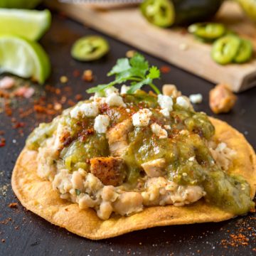 Chicken Tostadas | thecozyapron.com