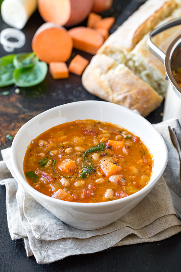 Chorizo Soup | thecozyapron.com