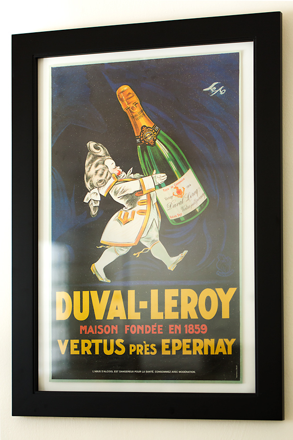 Duval-Leroy Champagne Poster | thecozyapron.com