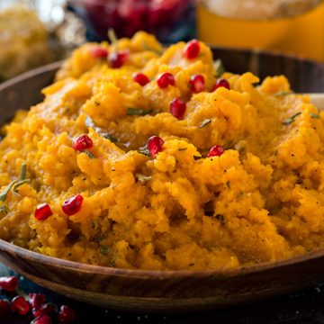 Mashed Butternut Squash | thecozyapron.com