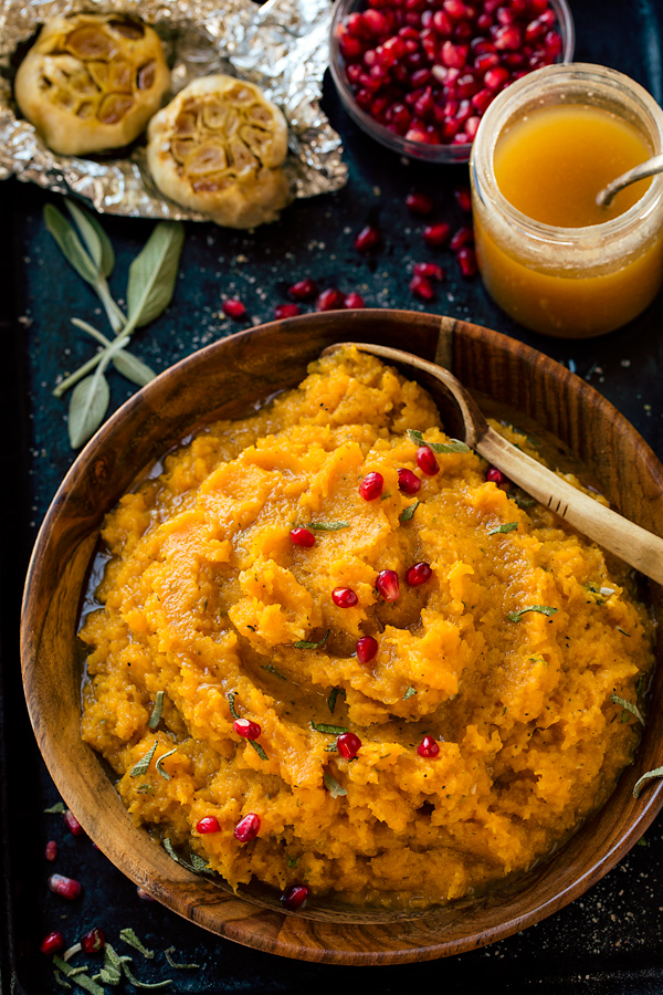 Mashed Butternut Squash | thecozyapron.com