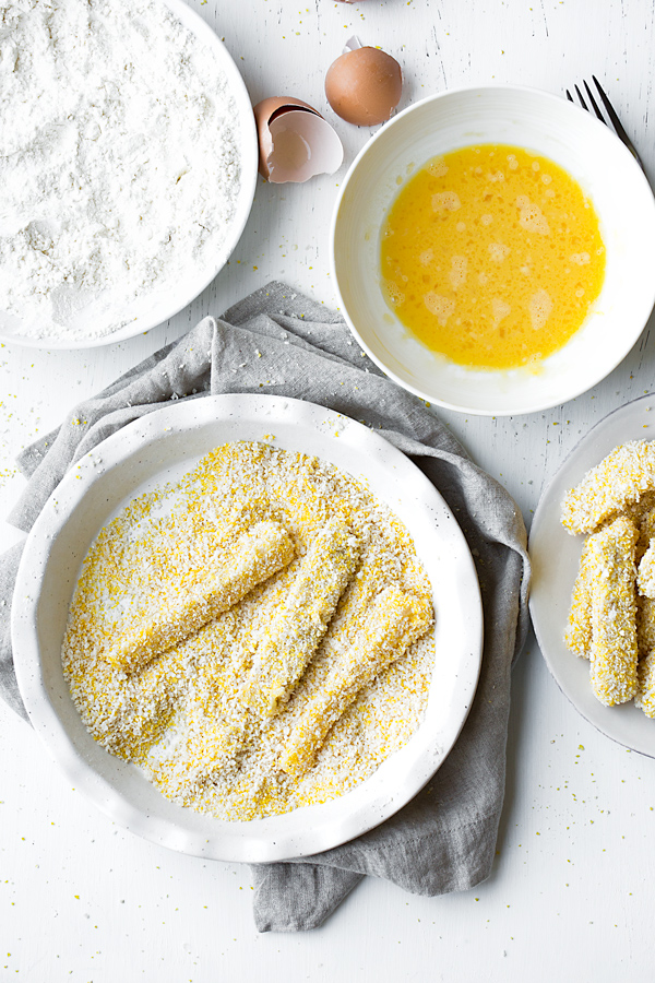 Preparation of fish sticks recipe | thecozyapron.com