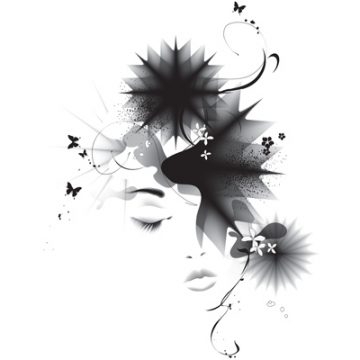 Self Portrait Vector | thecozyapron.com