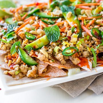 Thai Nachos | thecozyapron.com
