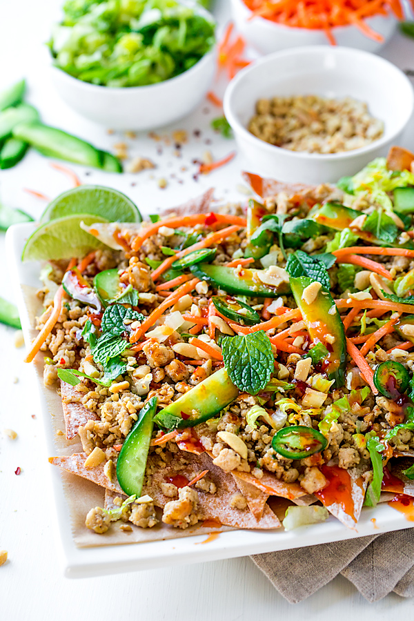 Thai Nachos | thecozyapron.com