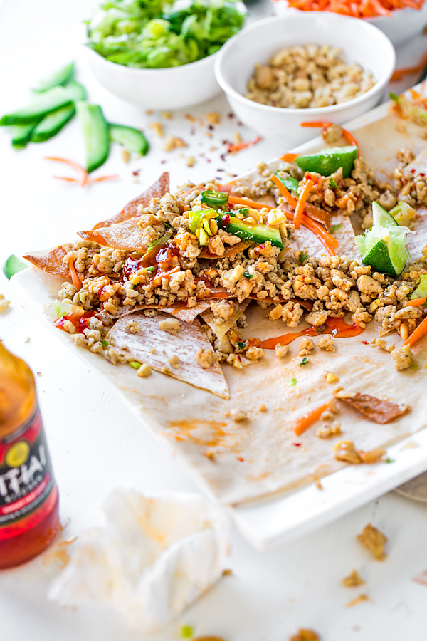Thai Nachos | thecozyapron.com