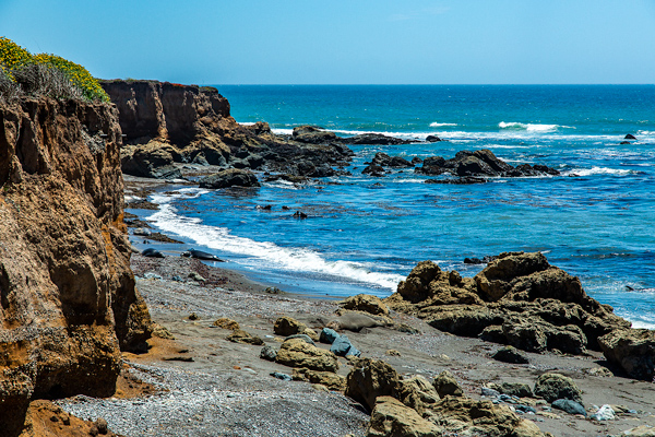 Elephant Seals, Beach, Piedras Blancas, California | thecozyapron.com