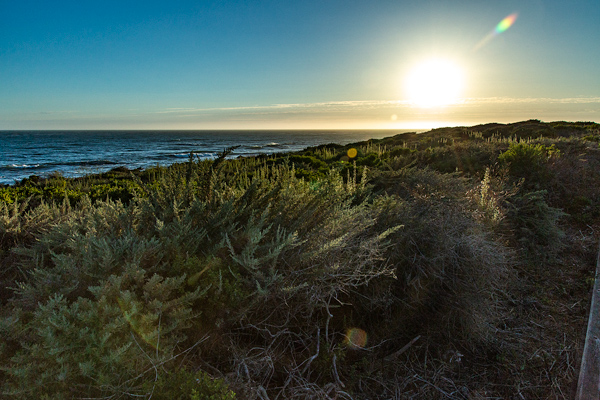 Sunset, Moonstone Beach, Cambria, California  | thecozyapron.com