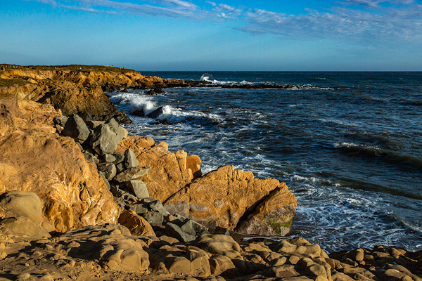 Sunset, Moonstone Beach, Cambria, California  | thecozyapron.com