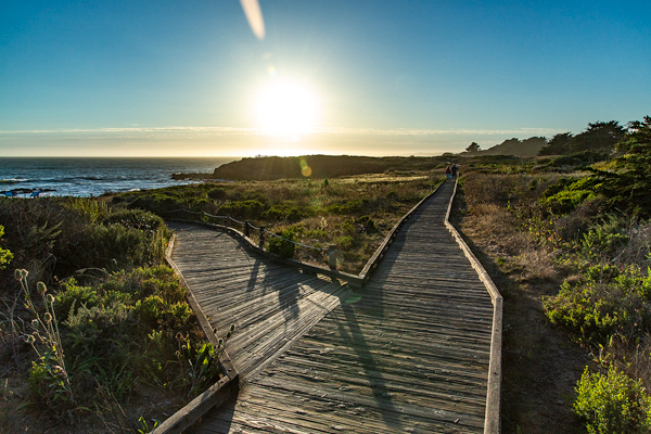 Sunset, Moonstone Beach, Cambria, California | thecozyapron.com