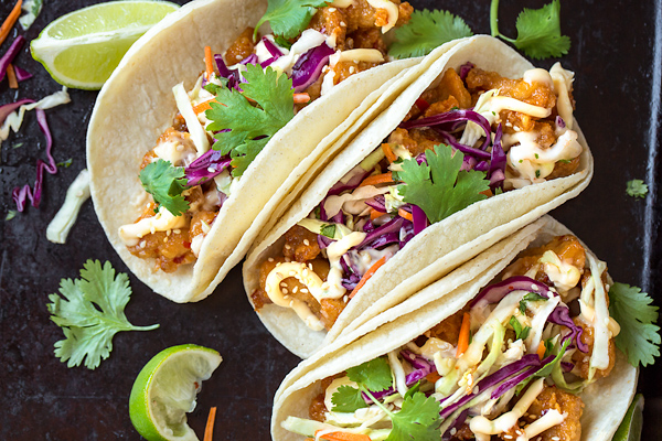 General Tso's Chicken Tacos