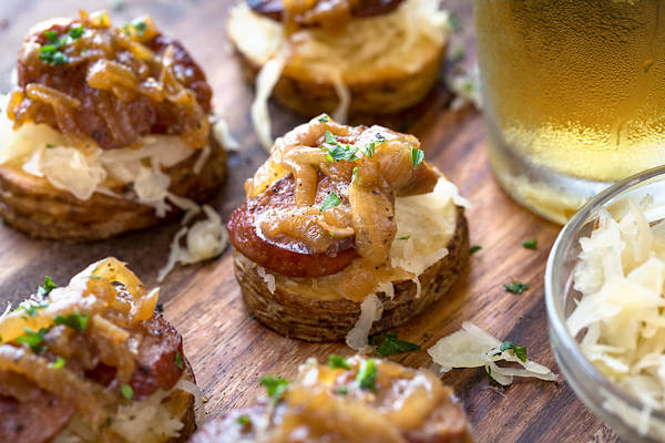 Oktoberfest Potato Stacks