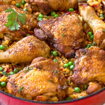 Arroz con Pollo | thecozyapron.com