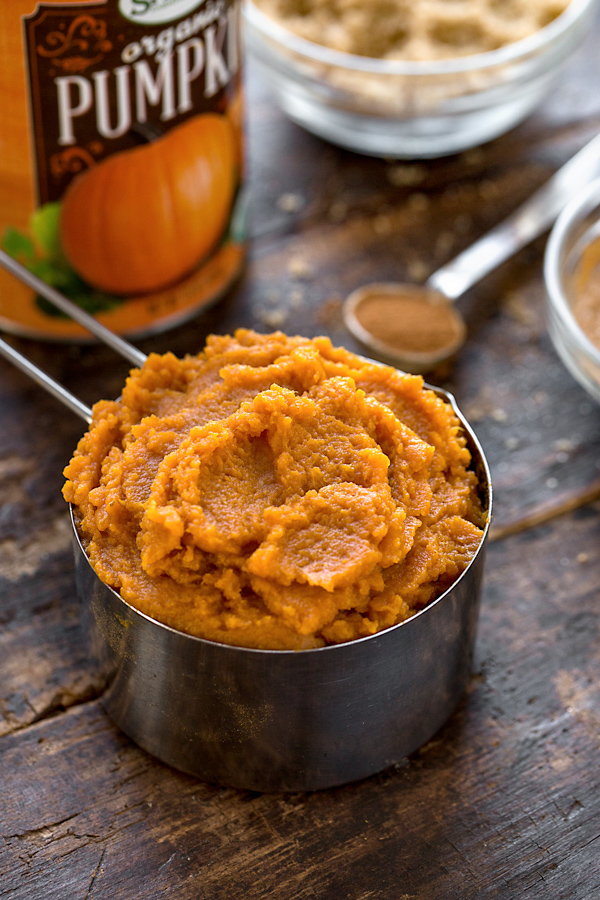 Pumpkin Muffins Ingredients | thecozyapron.com