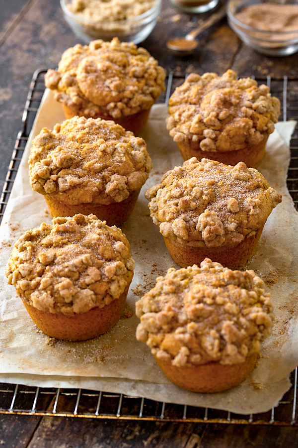 Pumpkin Muffins | thecozyapron.com