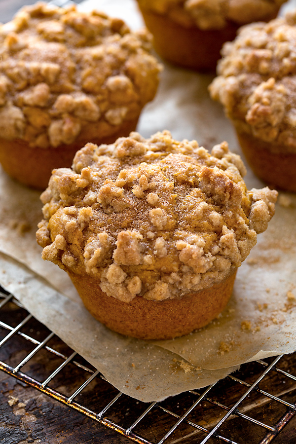 Pumpkin Muffins | thecozyapron.com