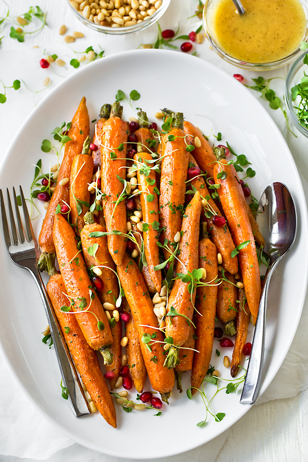 Roasted Carrots | thecozyapron.com