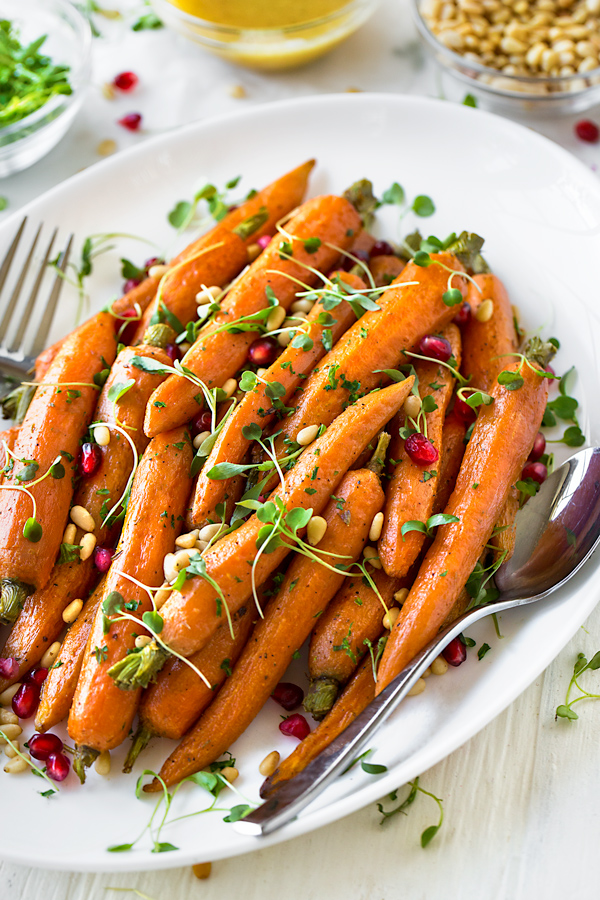 Roasted Carrots | thecozyapron.com