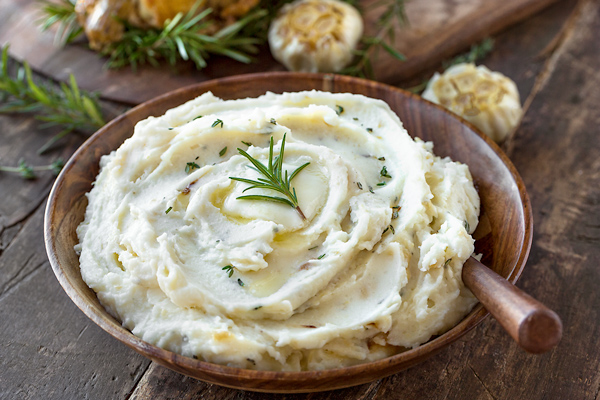 Roasted Garlic Mashed Potatoes