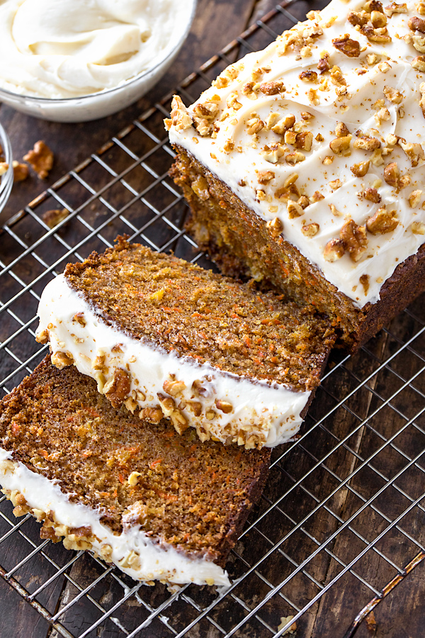 Carrot Cake Loaf | thecozyapron.com