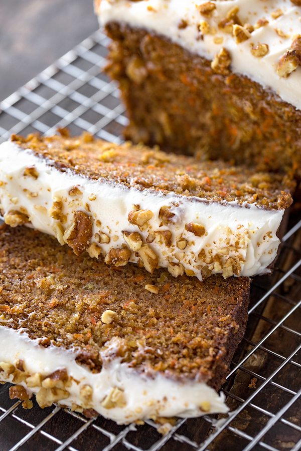 Carrot Cake Loaf | thecozyapron.com