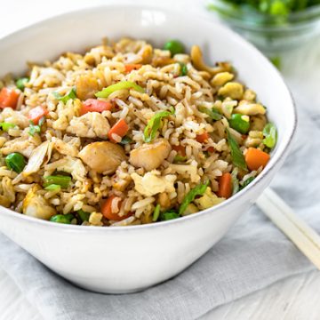 Chicken Fried Rice | thecozyapron.com