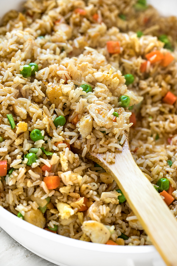 Chicken Fried Rice | thecozyapron.com