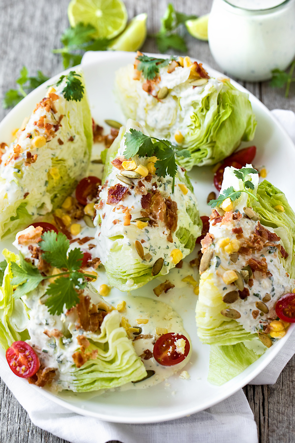 Mexican Wedge Salad | thecozyapron.com