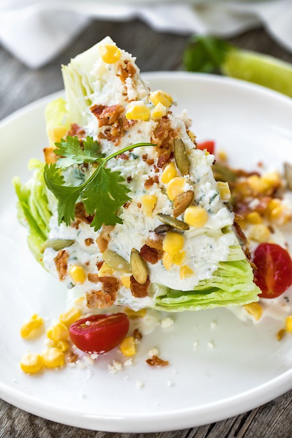 Mexican Wedge Salad | thecozyapron.com