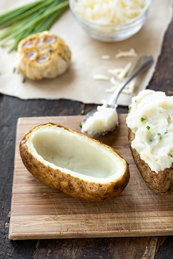 Twice Baked Potatoes Ingredients | thecozyapron.com