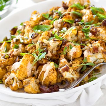 Roasted Cauliflower | thecozyapron.com