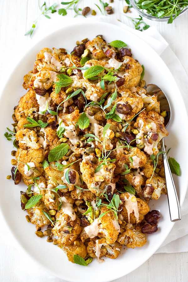 Roasted Cauliflower | thecozyapron.com