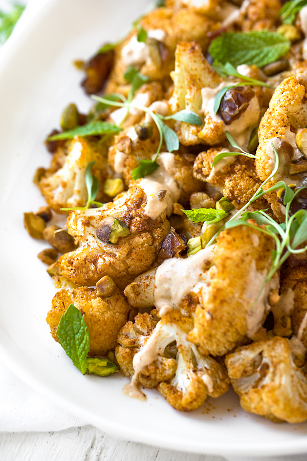 Roasted Cauliflower | thecozyapron.com