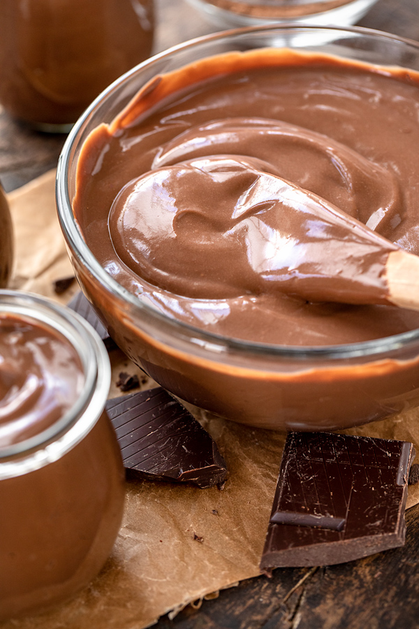 Chocolate Pudding | thecozyapron.com