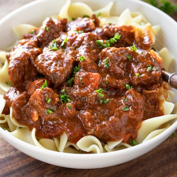 Beef Goulash | thecozyapron.com