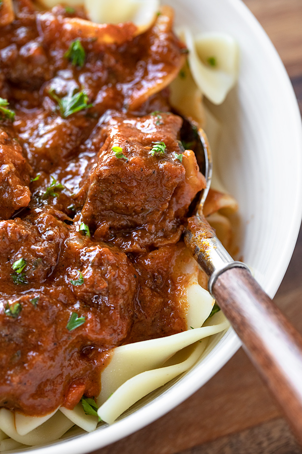 Beef Goulash | thecozyapron.com