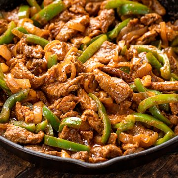 Pepper Steak | thecozyapron.com