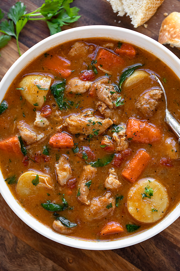 Chicken Stew | thecozyapron.com