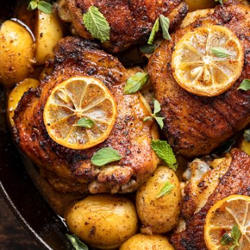 Harissa Chicken | thecozyapron.com