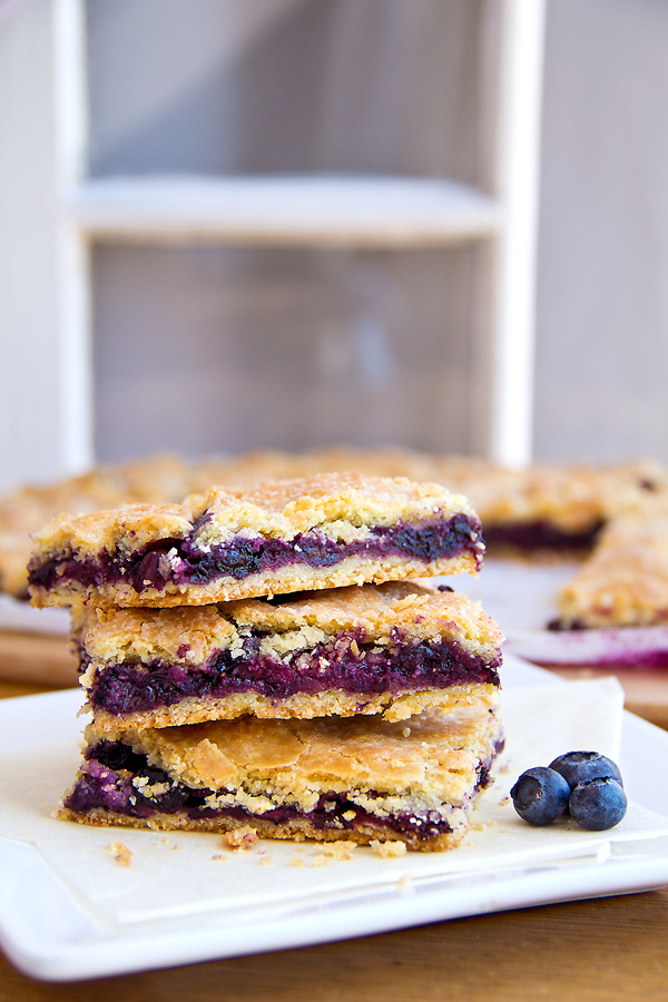 Blueberry Bars | thecozyapron.com